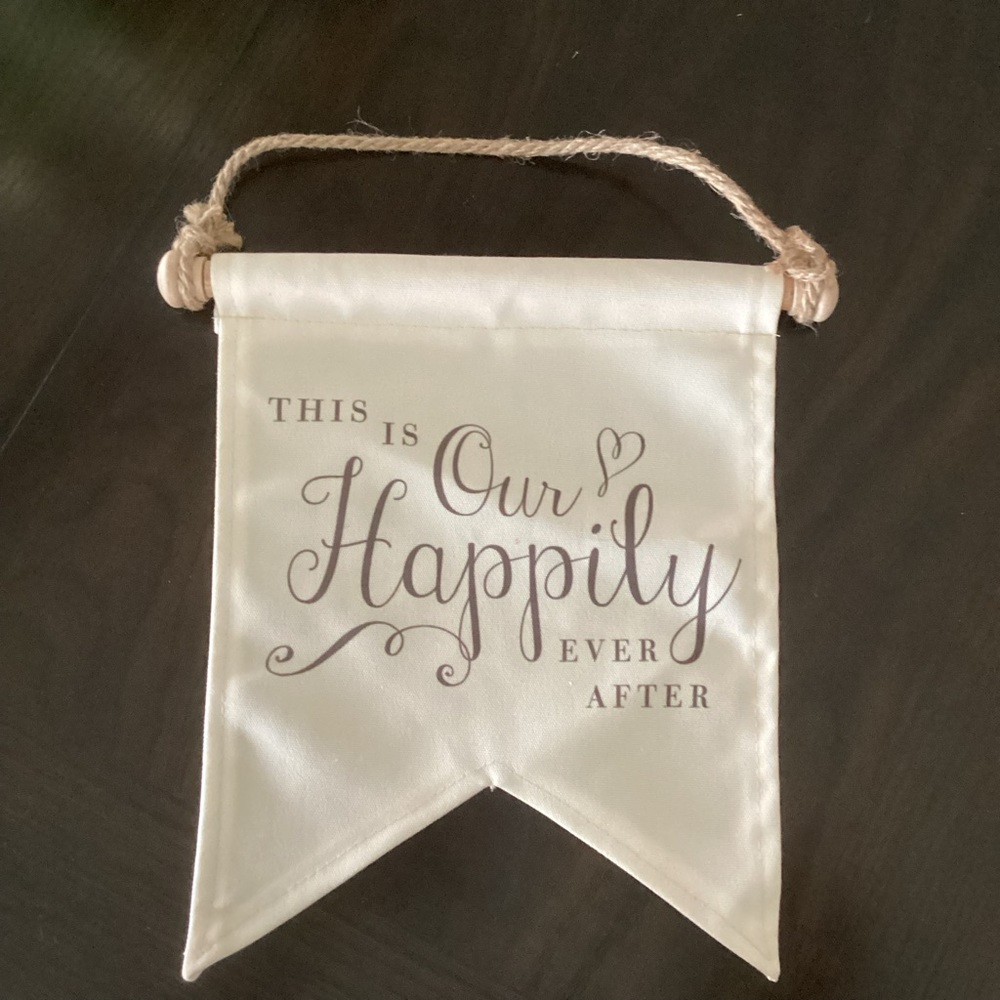 Hanging Wedding/Engagement Sign